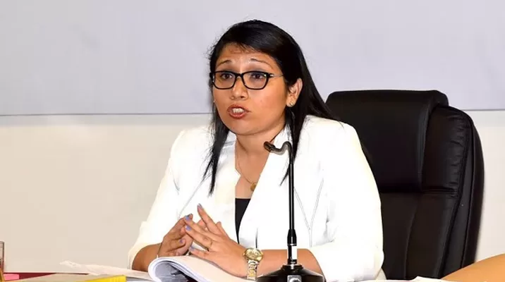 Jueza María Álvarez Camacho. Foto: Poder Judicial Jueza María Álvarez Camacho. Foto: Poder Judicial