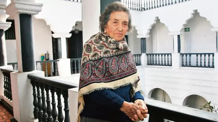 María Rostworowski, reconocida historiadora fallecida a los 100 años. Foto: archivo El Comercio.