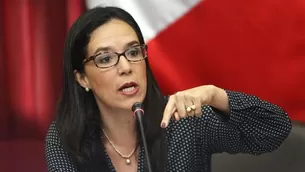 Marisa Glave se refirió al enfoque de género. Foto: El Comercio