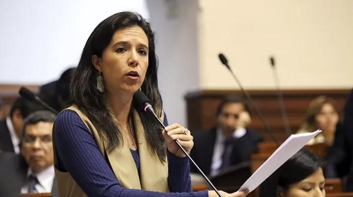 Marisa Glave, congresista del Frente Amplio. Foto: Andina Marisa Glave, congresista del Frente Amplio. Foto: Andina