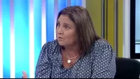 Marisol Pérez Tello. Foto: captura de video Canal N.