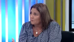 Marisol Pérez Tello. Foto: captura de video Canal N.