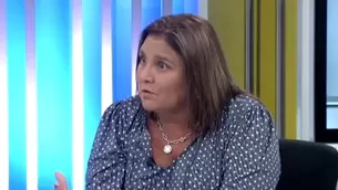 Marisol Pérez Tello. Foto: captura de video Canal N.