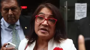 Maritza Sánchez acudió a la Fiscalía en calidad de testigo / Foto: archivo El Comercio