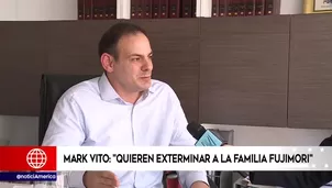 Mark Vito Villanella, esposo de Keiko Fujimori. Foto: captura de TV