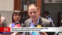 Mark Vito, esposo de Keiko Fujimori Higuchi. Foto: captura de TV