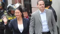 Keiko Fujimori y Mark Vitto. Foto: EFE