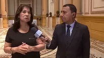 Martha Chávez se refirió a su candidatura al Congreso. Canal N