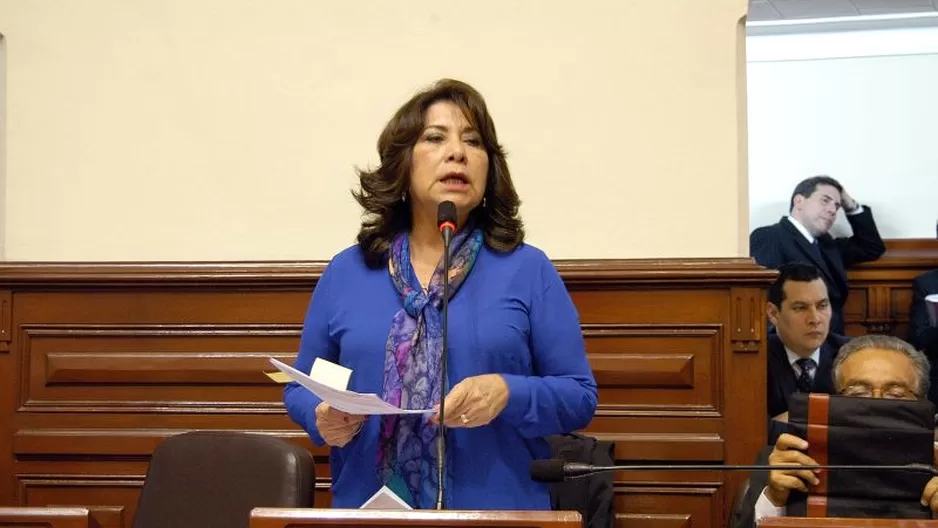 Martha Chávez. Foto: Congreso