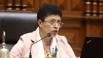 La legisladora aseguró que Fuerza popular no va a cambiar su “línea programática”. / Video: Canal N