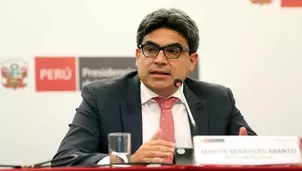 El ministro de Educación, Martin Benavides