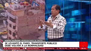 Anitra alerta sobre asesinatos y extorsión a conductores en Lima. Foto y video: AN