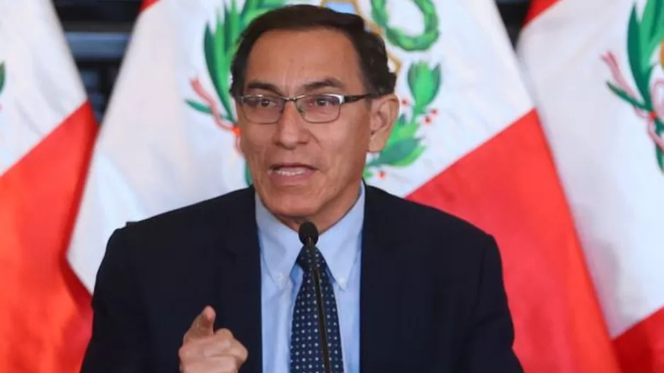 Presidente de la República Martín Vizcarra. Foto: ANDINA