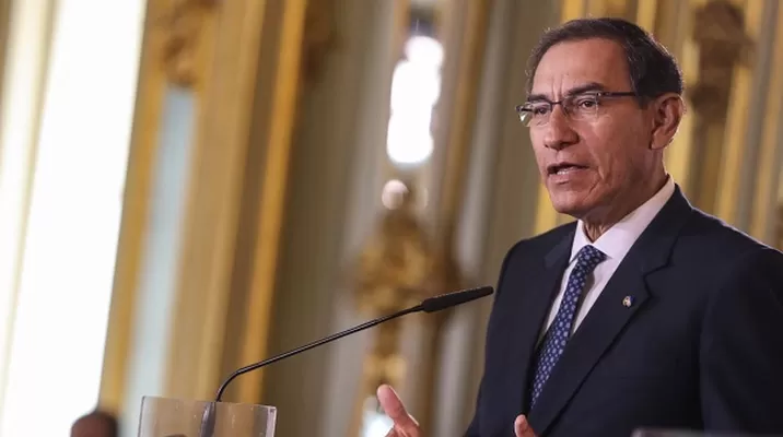 Martín Vizcarra. Foto: Presidencia Perú Martín Vizcarra. Foto: Presidencia Perú