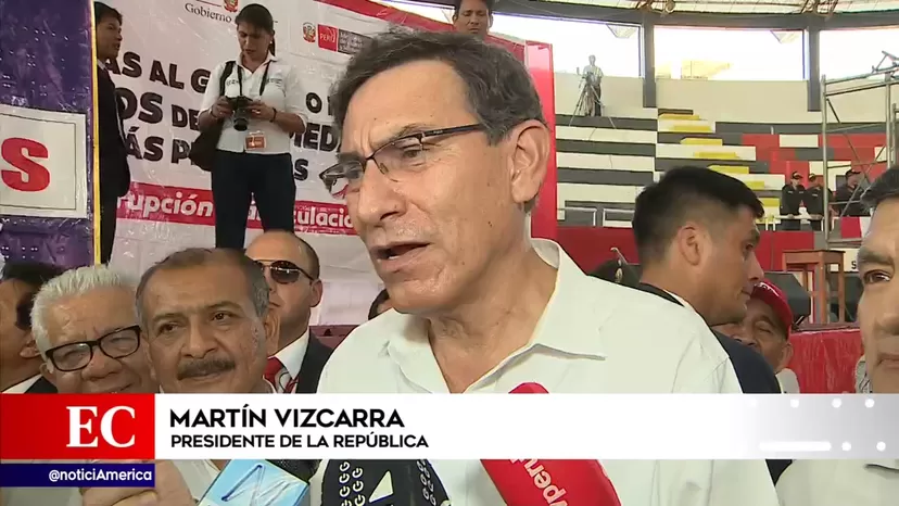 Martín Vizcarra: “Estoy satisfecho de tener 70% de respaldo ciudadano”