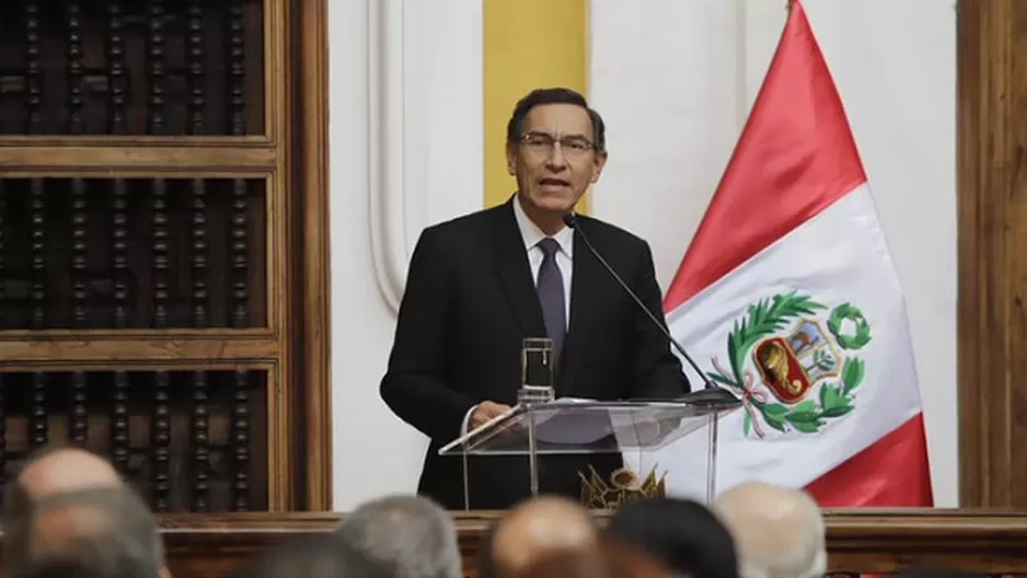 Martín Vizcarra, presidente de la República. Foto: Twitter Presidencia