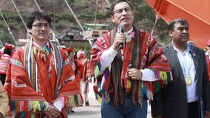 Martín Vizcarra se refirió a la salud en el país. Foto: Andina