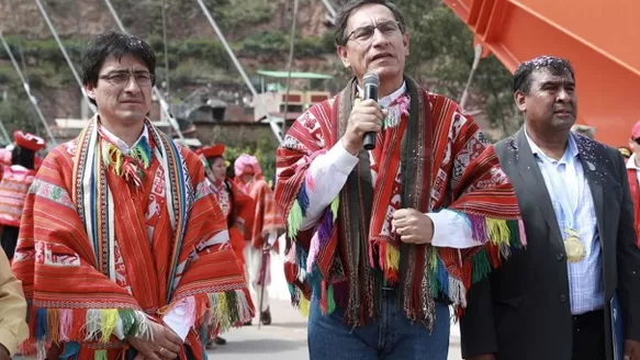 Martín Vizcarra se refirió a la salud en el país. Foto: Andina