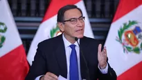 Martín Vizcarra, presidente de la República. Foto: Presidencia Perú