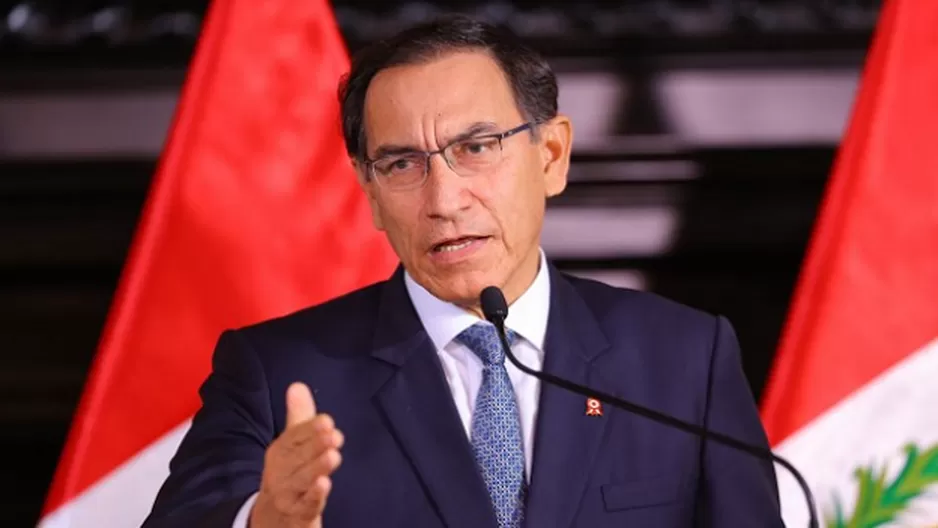 Presidente Martín Vizcarra sube en su popularidad. Foto: Andina