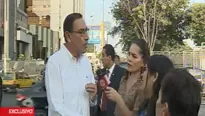 Presidente Martín Vizcarra. Foto: captura de TV