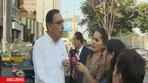 Presidente Martín Vizcarra. Foto: captura de TV