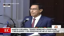 Martín Vizcarra, expresidente de la república. América Noticias