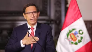 Vizcarra afrontó la primera moción de vacancia por el caso Richard Swing. Foto: Andina