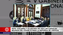 Reunión del Consejo para la Reforma de Justicia.