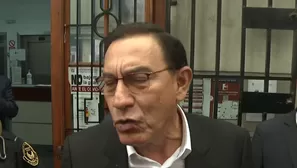 Martín Vizcarra asegura que confía en que juez rechace prisión preventiva solicitada por Fiscalía. / Video: Canal N