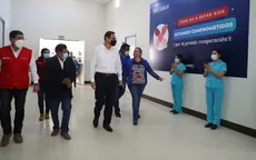 Martín Vizcarra recorrió  instalaciones de Hospital de Contingencia en Moquegua - Noticias de moquegua