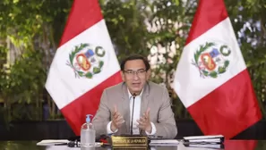 Martín Vizcarra, presidente de la república. Video: Canal N / Foto: Presidencia