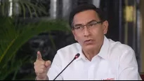 Martín Vizcarra, presidente de la república. Video: Canal N / Foto: Presidencia