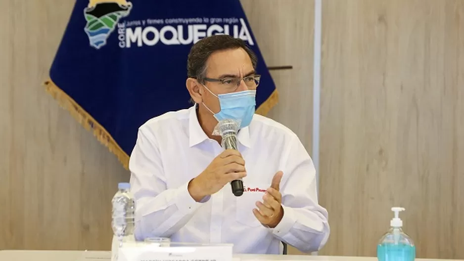 Presidente Vizcarra. Foto: Presidencia 