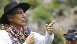 Martín Vizcarra, presidente de la república. Foto: Presidencia Perú