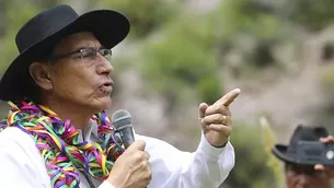 Martín Vizcarra, presidente de la república. Foto: Presidencia Perú