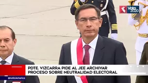 Martín Vizcarra se refirió a las elecciones 2020. América Noticias