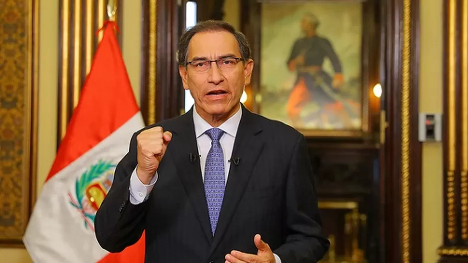 Martín Vizcarra, presidente del Perú. Foto: Presidencia Perú