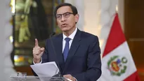  Confirman inhabilitación para Martín Vizcarra. Video: Canal N / Foto: Andina