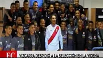 Martín Vizcarra y la selección peruana.