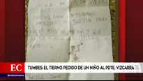 Carta al presidente Vizcarra. 