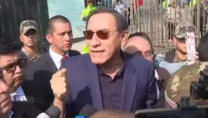 Martin Vizcarra salió en libertad. Video: Canal N 