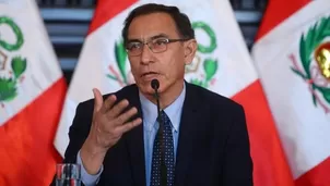 Presidente Martín Vizcarra. Foto: Presidencia Perú