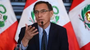 Presidente Martín Vizcarra. Foto: Presidencia Perú