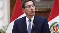 Martín Vizcarra, presidente de la República. (Foto/Video: Correo/Canal N)