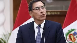 Martín Vizcarra, presidente de la República. (Foto/Video: Correo/Canal N)