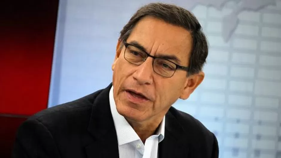 Martín Vizcarra, presidente del Perú. Foto: Andina