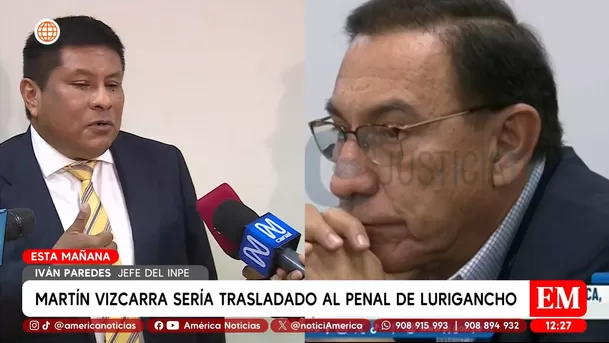 Vizcarra sería trasladado al penal de Lurigancho. Foto: América Noticias