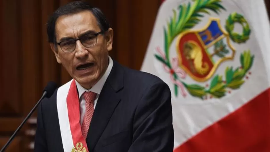 Presidente Martín Vizcarra. 