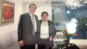 Martín Vizcarra y Antonio Camayo. Foto: Canal N